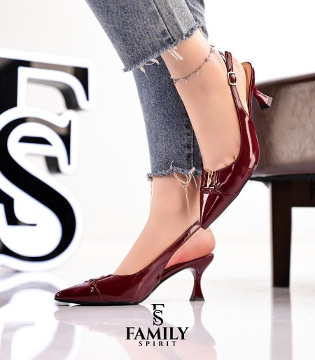 هيلز نسائي Glossy Heels