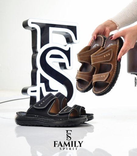 حذاء رجالي طبي من الجلد الطبيعي الاصلي صناعة الخليل