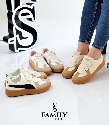 PUMA army trainer sneakers