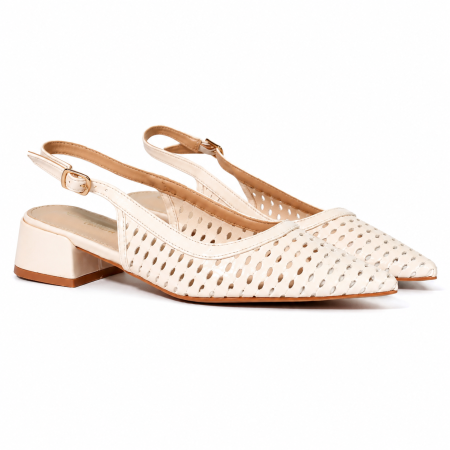 ASOS DESIGN Leonora slingback ballet flats
