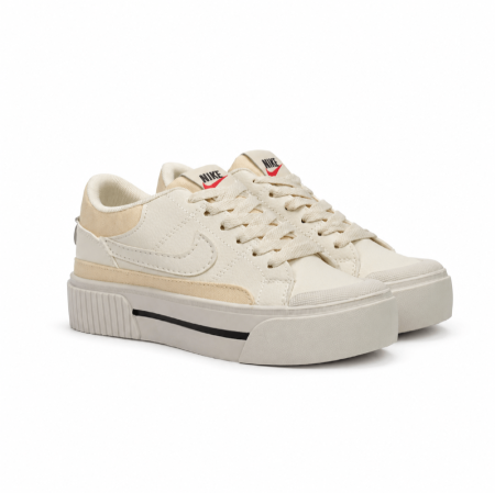 Beige-White