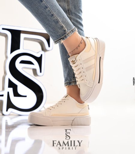 Beige-White