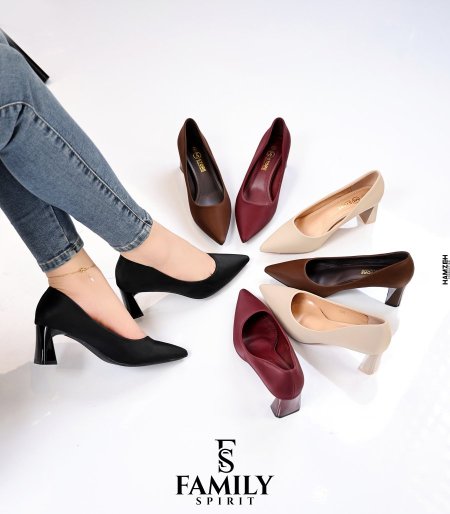 Majestic Heels كعب عريض