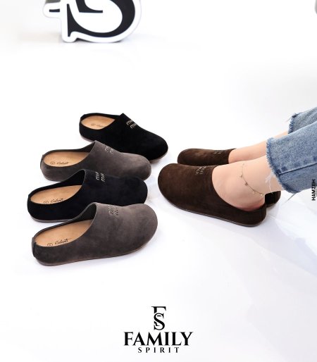 Miu Miu slipper (مخملي)