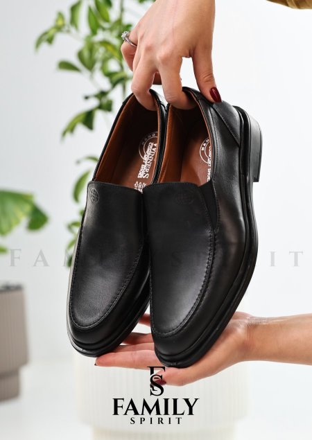 حذاء رجالي طبي من الجلد الطبيعي الأصلي