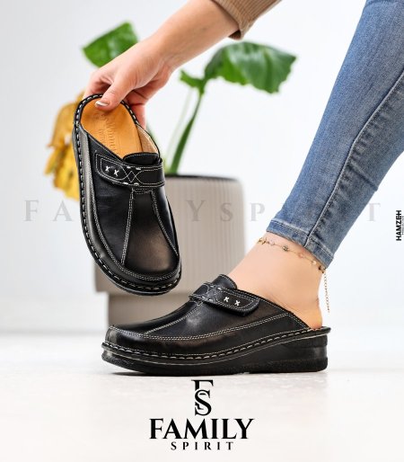 حذاء طبي من الجلد الطبيعي الأصلي