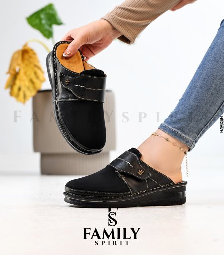 حذاء طبي من الجلد الطبيعي الاصلي صناعة الخليل