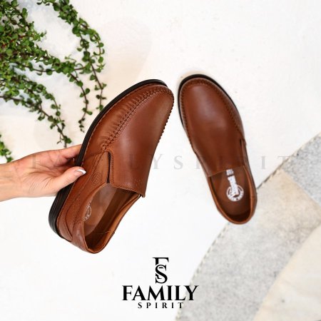 حذاء رجالي طبي من الجلد الطبيعي الأصلي