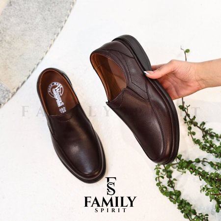 حذاء رجالي طبي من الجلد الطبيعي الأصلي