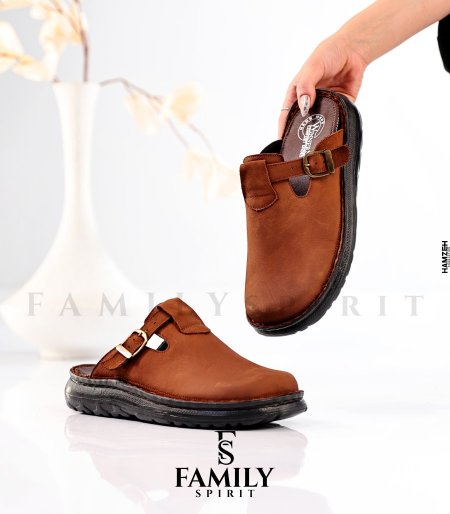 حذاء رجالي طبي من الجلد الطبيعي الاصلي (Nubuck)